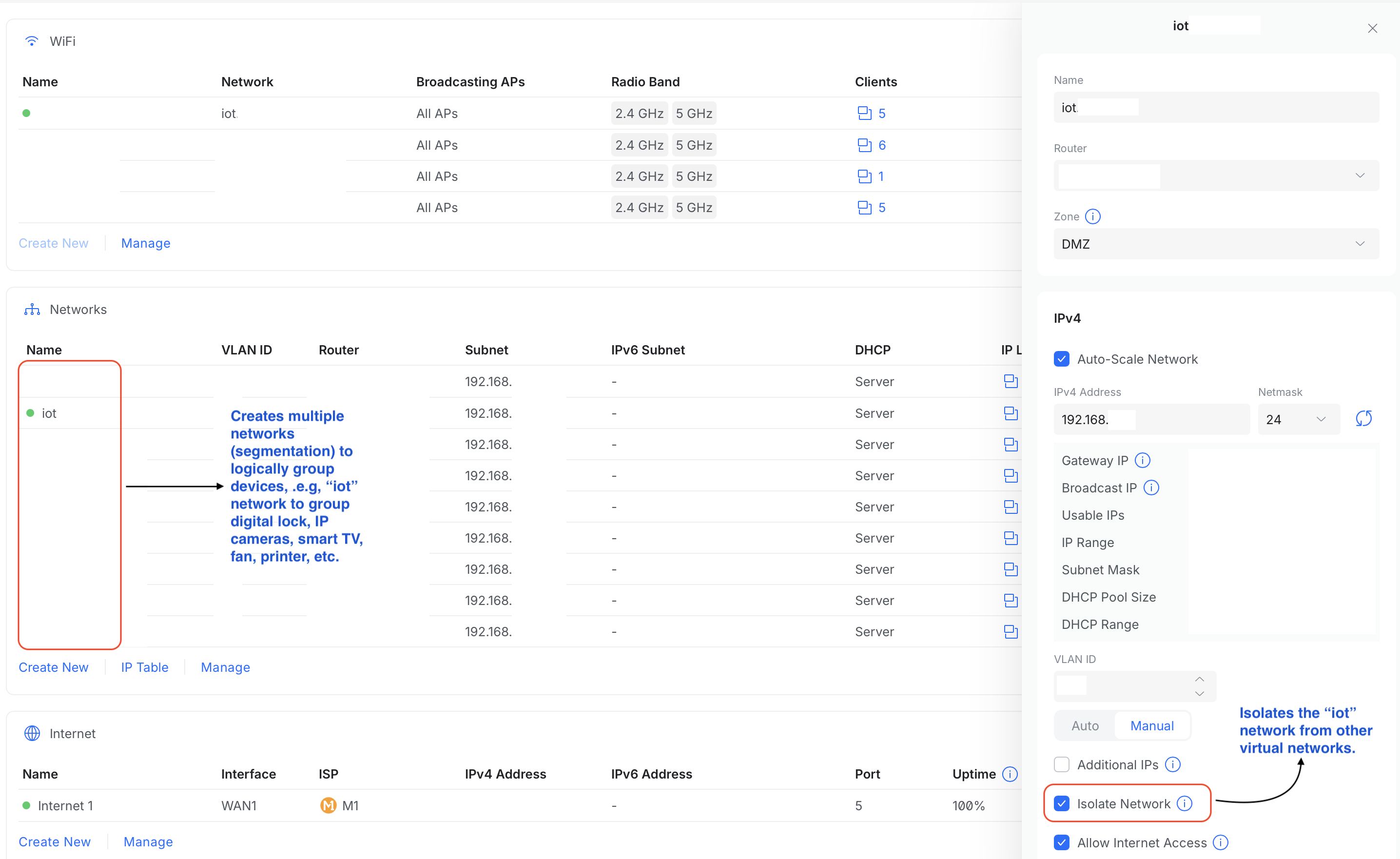 UniFi Network Isolation